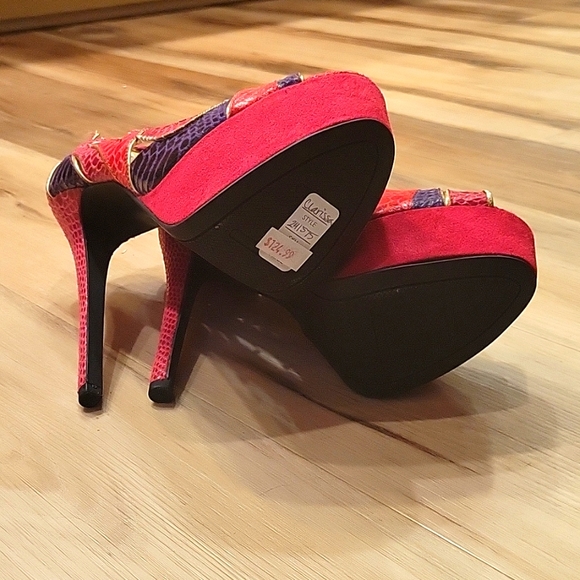 bebe Clarissa Platform High Heel Pump 9 - Picture 6 of 6